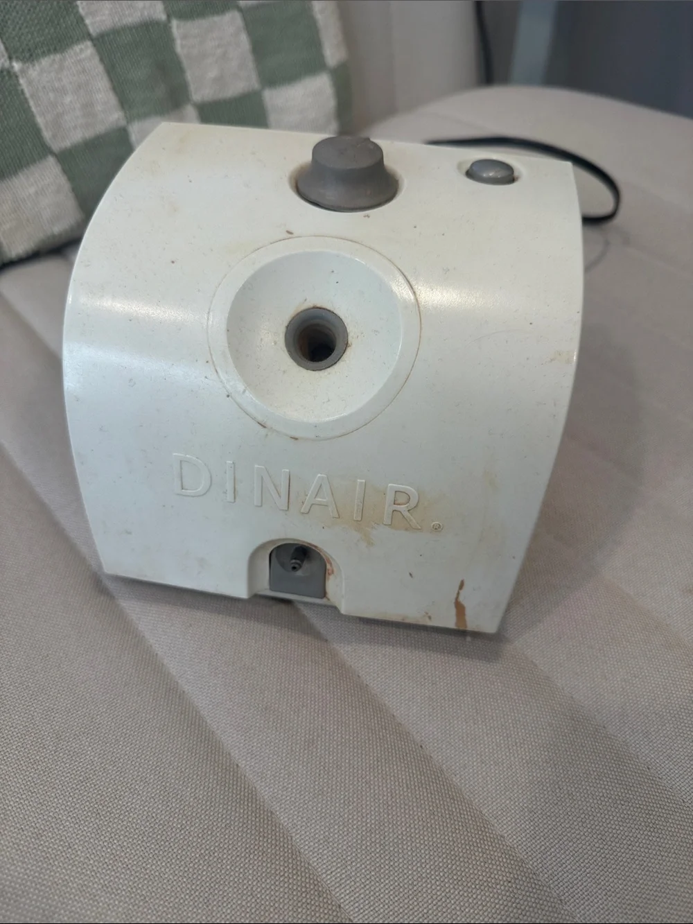 DINAIR White Airbrush Compressor